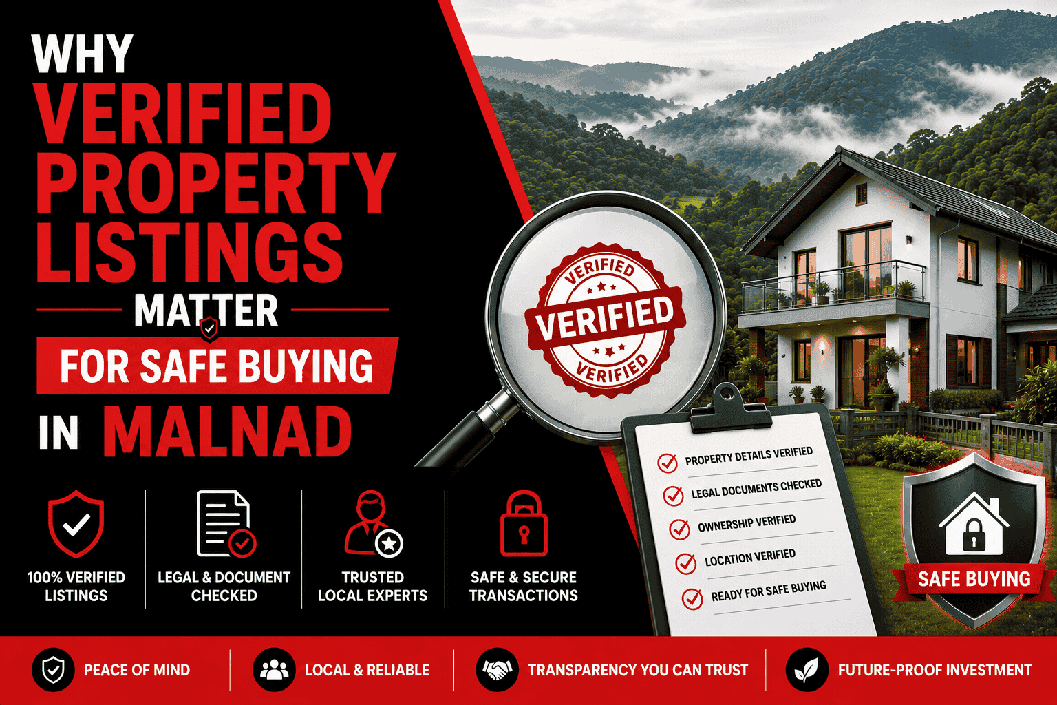 Why Verified Property Listings Matter for Safe Buying in Malnad
